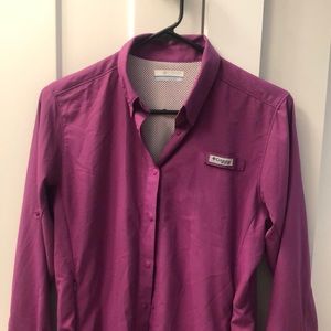 Womens Columbia fishing shirt